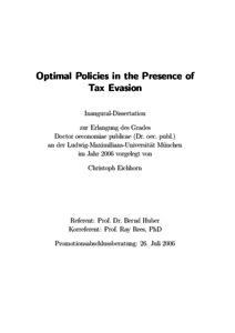 tax evasion dissertation topics